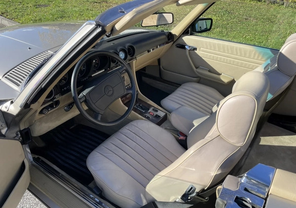 Mercedes-Benz SL cena 139000 przebieg: 90000, rok produkcji 1987 z Luboń małe 781
